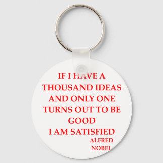 alfred nobel keychain