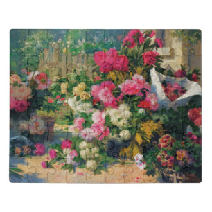 Alfred Petit Flower Baskets and Flower Pots in... Jigsaw Puzzle