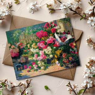 Alfred Petit Flower Baskets and Flower Pots in... Postcard