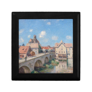 Alfred Sisley artwork - Le Pont de Moret Gift Box