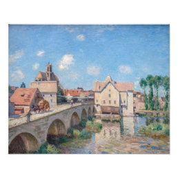 Alfred Sisley artwork - Le Pont de Moret Photo Print