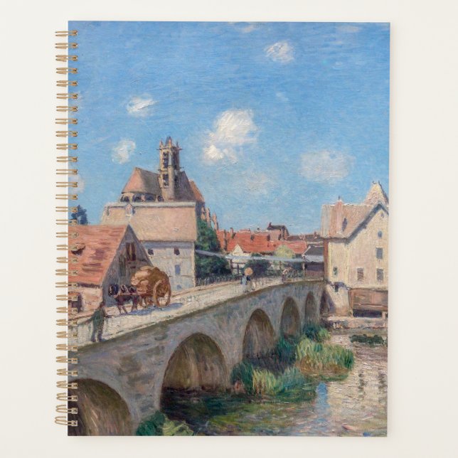 Alfred Sisley artwork - Le Pont de Moret Planner (Front)
