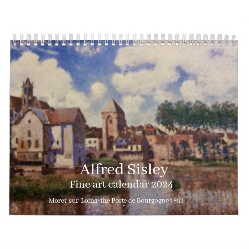 Alfred Sisley  Calendar