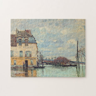 Alfred Sisley - Flood at Port-Marly 1872 Jigsaw Puzzle