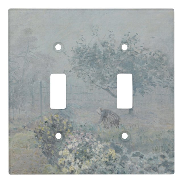 Alfred Sisley - Fog, Voisins Light Switch Cover (Front)
