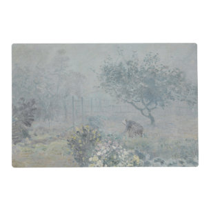 Alfred Sisley - Fog, Voisins Placemat