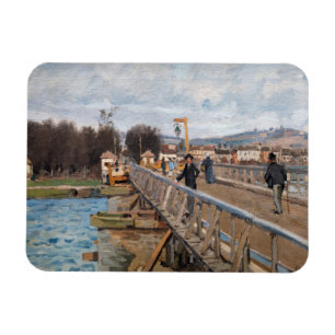 Alfred Sisley - Footbridge at Argenteuil Magnet