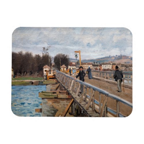 Alfred Sisley _ Footbridge at Argenteuil Magnet