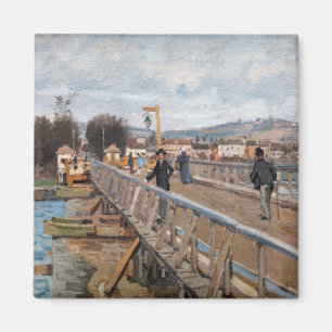Alfred Sisley - Footbridge at Argenteuil Magnet