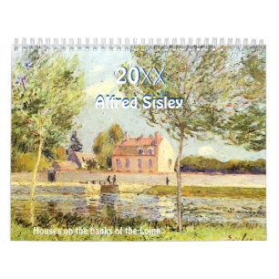 Alfred Sisley Impressionist Landscape Paintings Calendar