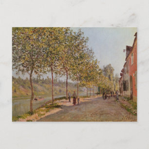 Alfred Sisley June Morning in Saint-Mammes Postcard