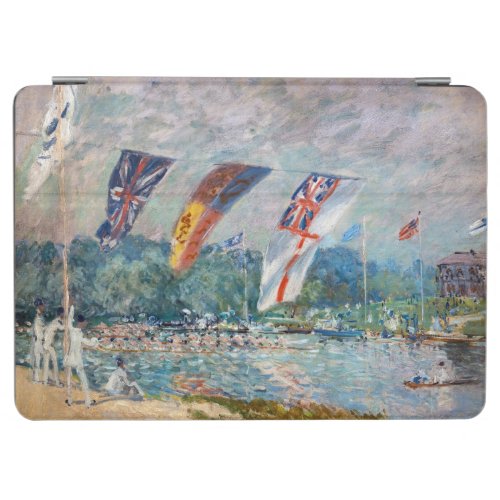 Alfred Sisley _ Regatta at Molesey iPad Air Cover