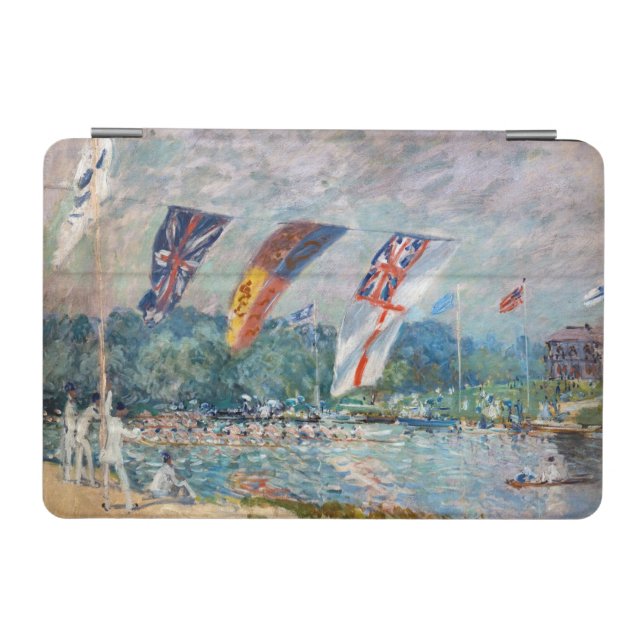 Alfred Sisley - Regatta at Molesey iPad Mini Cover (Horizontal)