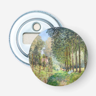 Alfred Sisley - Rest along the Stream Bottle Opener