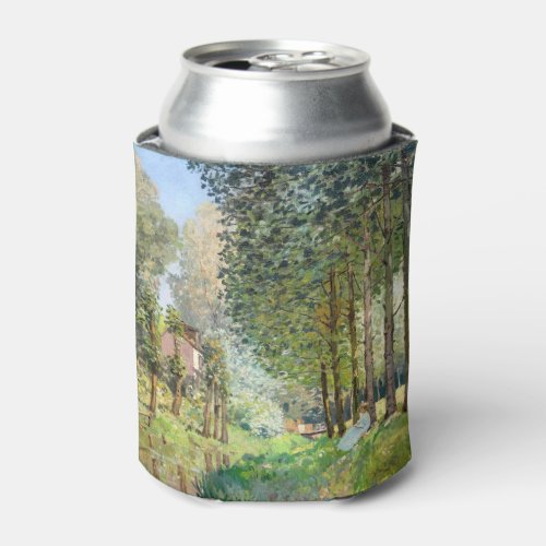 Alfred Sisley _ Rest along the Stream Can Cooler