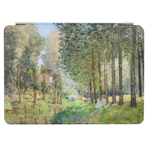 Alfred Sisley _ Rest along the Stream iPad Air Cover