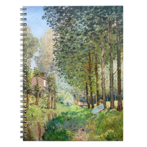 Alfred Sisley _ Rest along the Stream Notebook