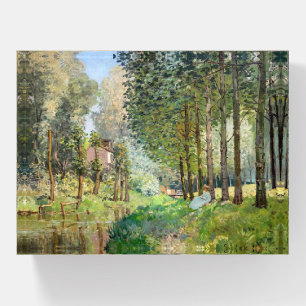 Alfred Sisley - Rest along the Stream Paperweight
