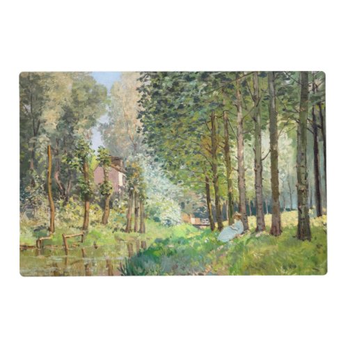 Alfred Sisley _ Rest along the Stream Placemat