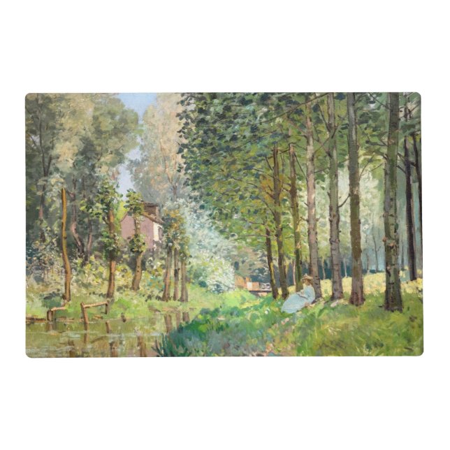 Alfred Sisley - Rest along the Stream Placemat (Front)