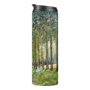 Alfred Sisley - Rest along the Stream Thermal Tumbler