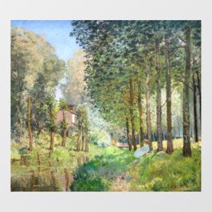 Alfred Sisley - Rest along the Stream Wall Decal