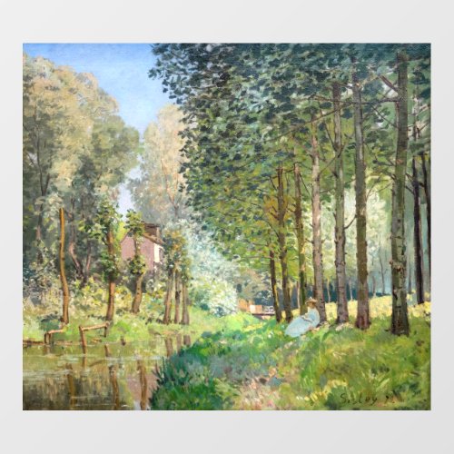 Alfred Sisley _ Rest along the Stream Wall Decal