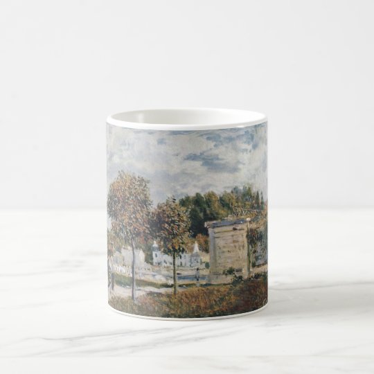 Alfred Sisley - Schwemme von Marly 1875 Coffee Mug