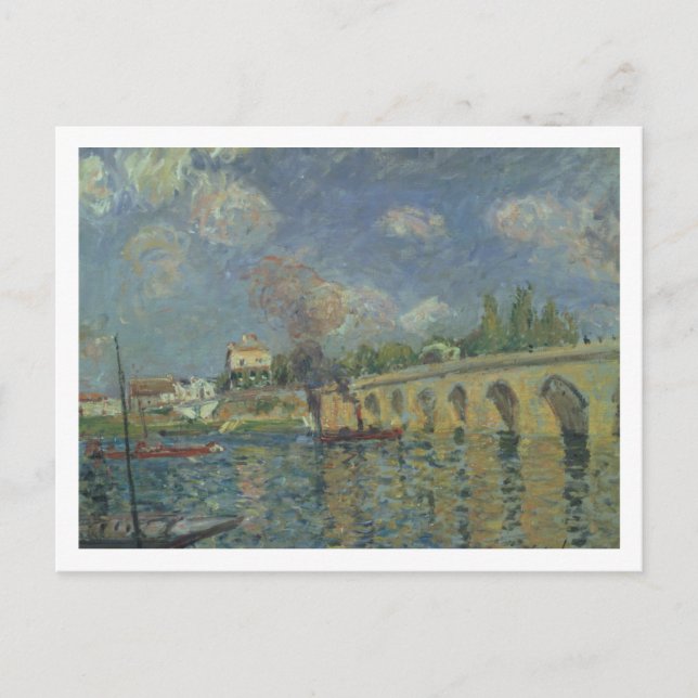 Alfred Sisley | The Bridge Postcard (Front)