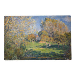 Alfred Sisley - The Garden of Hoschede, Montgeron Placemat