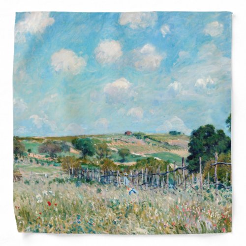 Alfred Sisley _ The Meadow Bandana