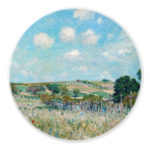 Alfred Sisley _ The Meadow Ceramic Knob