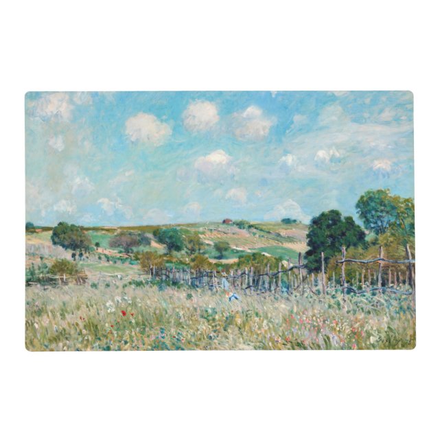 Alfred Sisley - The Meadow Placemat (Front)