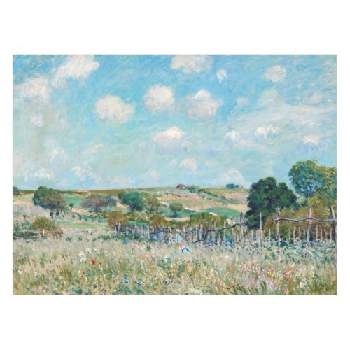 Alfred Sisley _ The Meadow Tablecloth