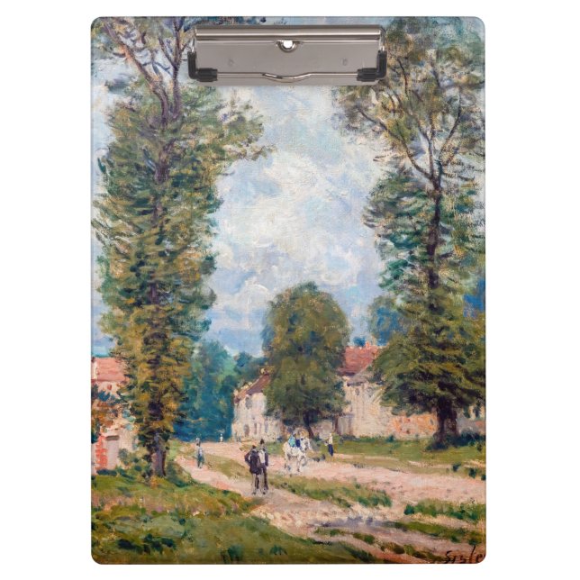 Alfred Sisley - The Versailles Road Clipboard (Front)