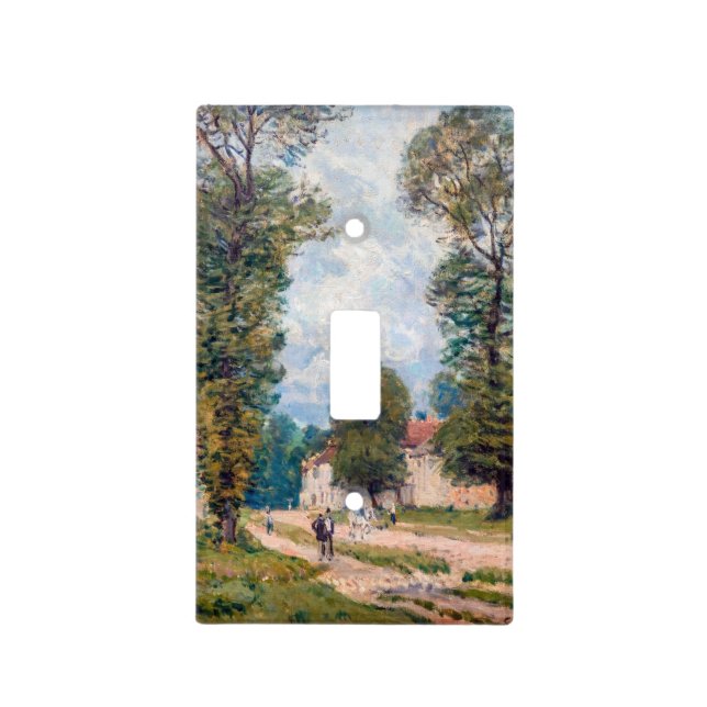 Alfred Sisley - The Versailles Road Light Switch Cover (Front)
