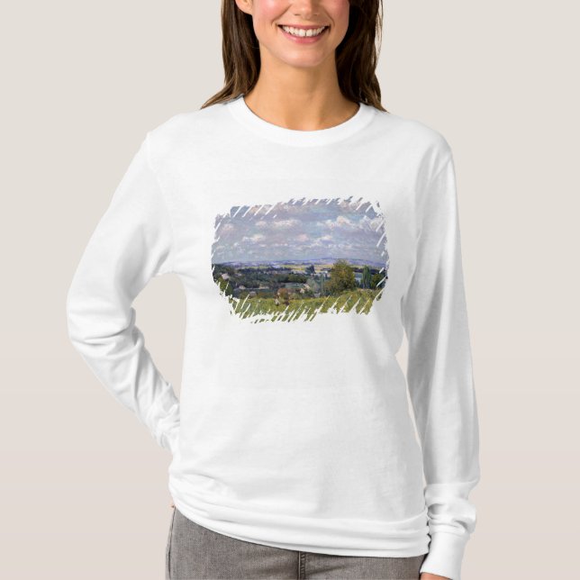 Alfred Sisley | Valley of the Seine at St-Cloud T-Shirt (Front)