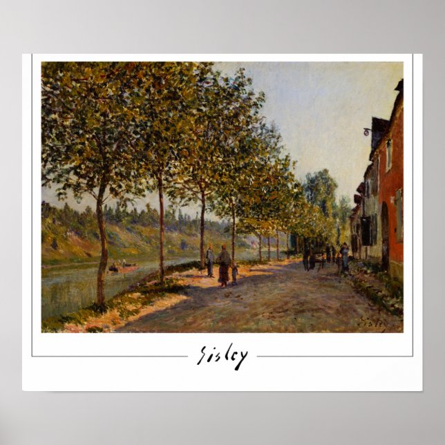 Alfred Sisley Zedign Art Poster #14 (Front)