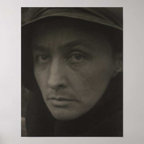 Alfred Stieglitz Georgia OKeeffe Portrait Photo Poster