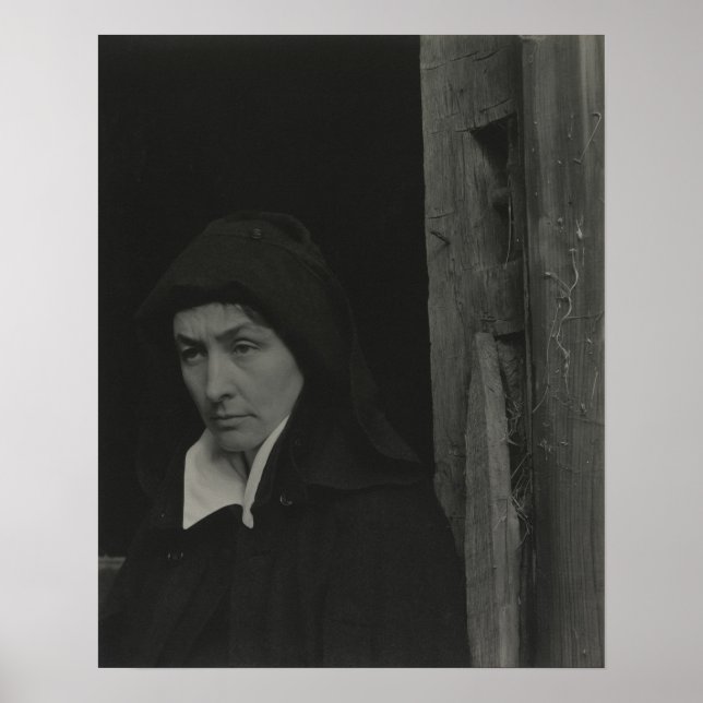 Alfred Stieglitz Georgia O’Keeffe Portrait Poster (Front)