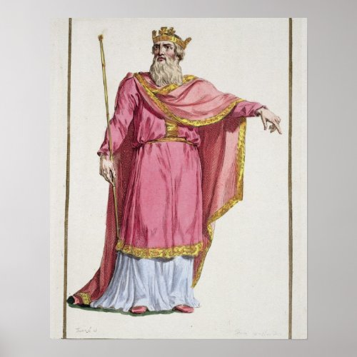 Alfred the Great 849_99 from Receuil des Estamp Poster