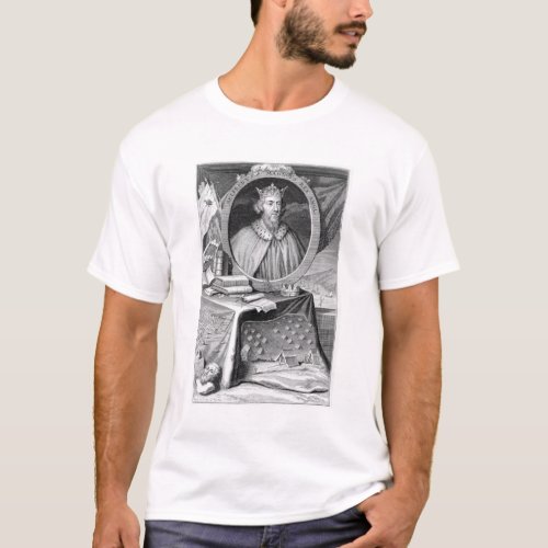 Alfred the Great 849_99 King of Wessex engraved T_Shirt