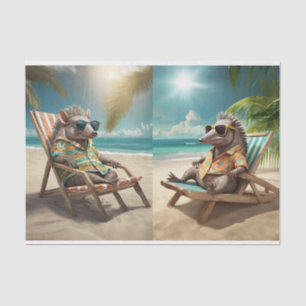 Alfredo & Valentino on the Cote d'Azur Tissue Paper