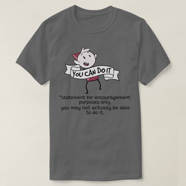 Alfur Hilda you can do it T-Shirt (Design Front)