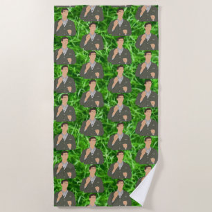 Algae beach towel