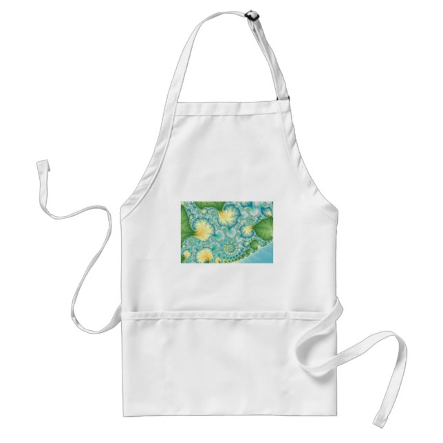 Algae - Fractal Adult Apron (Front)