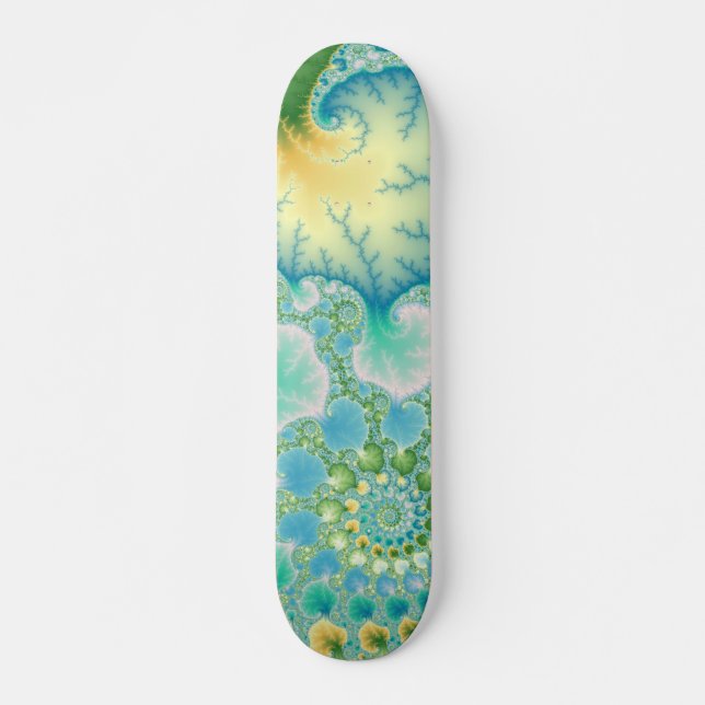 Algae - Fractal Skateboard Deck (Front)