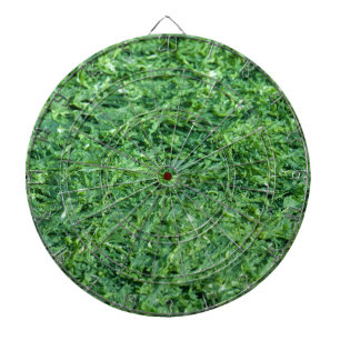 Algae green background dartboard