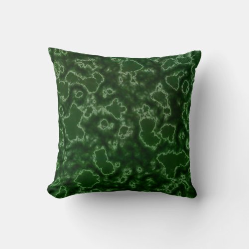 Algae Lab Throw Pillow