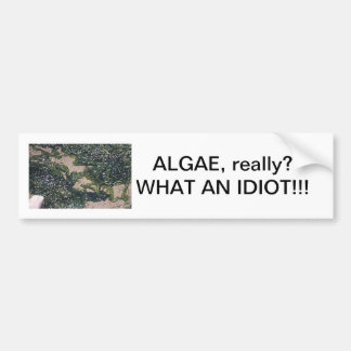 Algae our savior bumper sticker